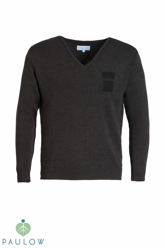 Pull Col V avec réglementation